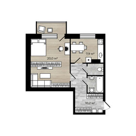 44,1 м², 2-комнатная квартира 2 350 000 ₽ - изображение 90