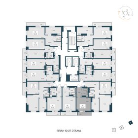 32,7 м², квартира-студия 3 400 000 ₽ - изображение 51