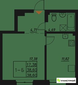38,2 м², 1-комнатная квартира 7 139 000 ₽ - изображение 16