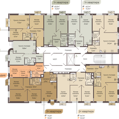 Квартира 74,2 м², 3-комнатная - изображение 2