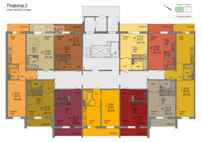 31,9 м², 1-комнатная квартира 4 143 000 ₽ - изображение 51