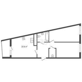 Квартира 64,5 м², 3-комнатная - изображение 2