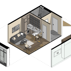 Квартира 26,7 м², студия - изображение 3