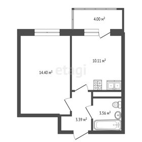 33,6 м², 1-комнатная квартира 7 200 000 ₽ - изображение 35