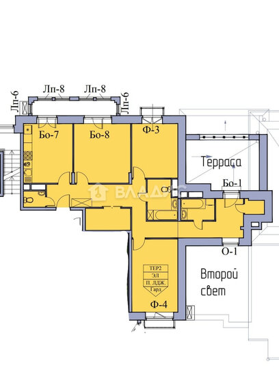 108 м², 3-комнатная квартира 18 000 000 ₽ - изображение 1