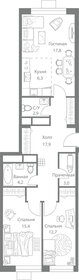 63 м², 2-комнатные апартаменты 190 000 ₽ в месяц - изображение 62