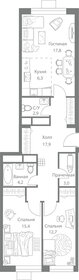 Квартира 80,2 м², 3-комнатная - изображение 1