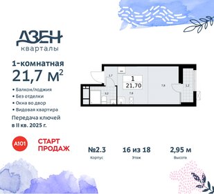 23 м², квартира-студия 7 073 092 ₽ - изображение 31