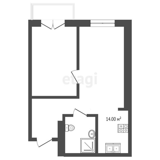 40 м², 1-комнатная квартира 15 500 000 ₽ - изображение 43