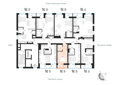 27 м², квартира-студия 4 000 000 ₽ - изображение 121