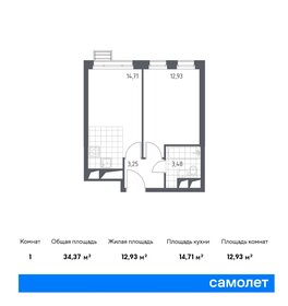 36 м², 1-комнатные апартаменты 9 200 000 ₽ - изображение 68