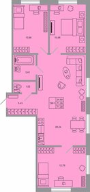 Квартира 71,3 м², 3-комнатная - изображение 1