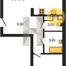 Квартира 55,6 м², 2-комнатная - изображение 3