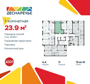 29 м², квартира-студия 7 500 000 ₽ - изображение 76