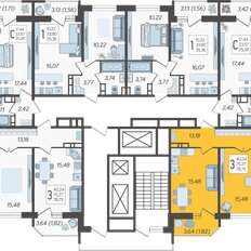 Квартира 78,8 м², 3-комнатная - изображение 2