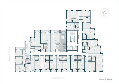 36,8 м², апартаменты-студия 5 750 000 ₽ - изображение 26