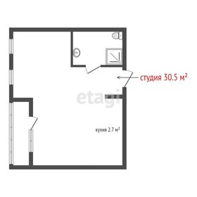 Квартира 32,6 м², студия - изображение 2