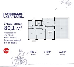88,9 м², 3-комнатная квартира 14 702 608 ₽ - изображение 11