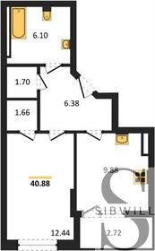 43,2 м², квартира-студия 4 532 850 ₽ - изображение 18