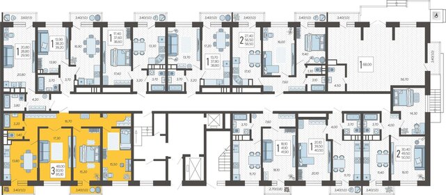 186 м², 4-комнатная квартира 26 999 990 ₽ - изображение 112