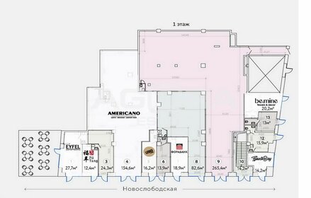 9 м², торговое помещение 44 990 ₽ в месяц - изображение 18