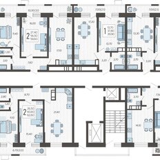 Квартира 66,7 м², 2-комнатная - изображение 2