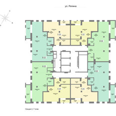 Квартира 69,1 м², 2-комнатная - изображение 2