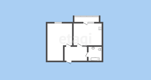 62,2 м², 2-комнатная квартира 5 750 000 ₽ - изображение 46
