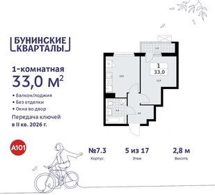 20,9 м², 1-комнатная квартира 7 731 337 ₽ - изображение 33