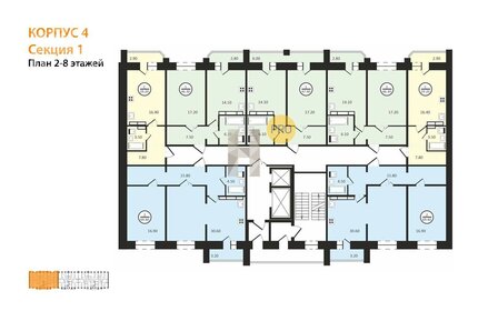 Квартира 68 м², 2-комнатная - изображение 3