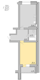 56,4 м², 1-комнатная квартира 5 529 160 ₽ - изображение 31