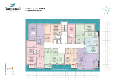 Квартира 61,2 м², студия - изображение 1