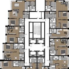 Квартира 74,7 м², 3-комнатная - изображение 2