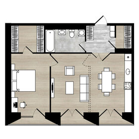 69,3 м², 2-комнатная квартира 16 290 000 ₽ - изображение 118