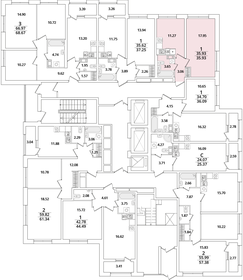 35,9 м², 1-комнатная квартира 5 362 000 ₽ - изображение 59
