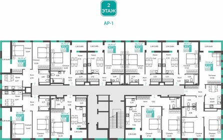 37,3 м², 1-комнатная квартира 5 428 000 ₽ - изображение 25