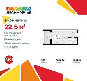 22,5 м², квартира-студия 8 045 753 ₽ - изображение 6