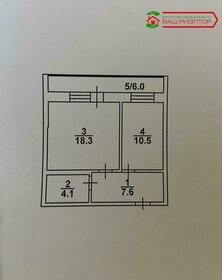 Квартира 40 м², 1-комнатная - изображение 5