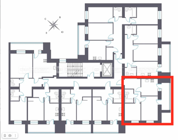 Квартира 46 м², 2-комнатная - изображение 1