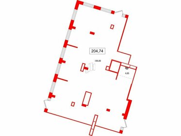 204,7 м², помещение свободного назначения - изображение 5