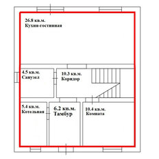 дом + 6,7 сотки, участок - изображение 3