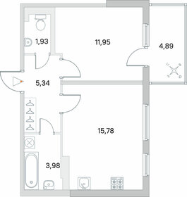 49,2 м², 2-комнатная квартира 8 500 000 ₽ - изображение 75