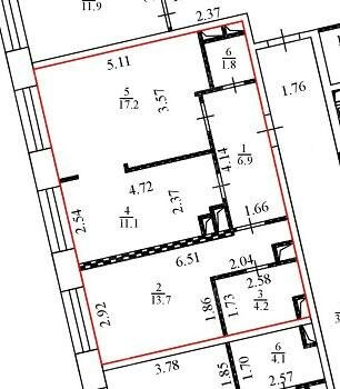 54,9 м², 2-комнатная квартира 29 249 000 ₽ - изображение 45