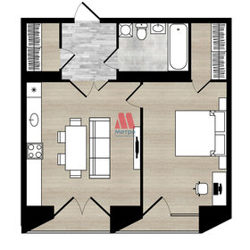 32 м², 1-комнатная квартира 4 450 000 ₽ - изображение 115