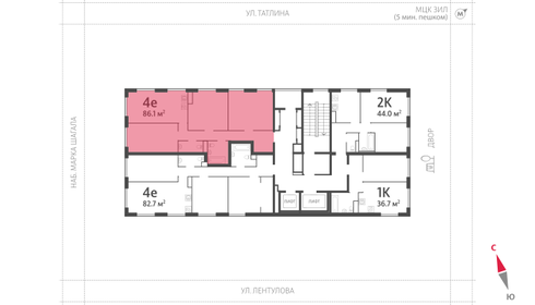 86,3 м², 3-комнатная квартира 43 650 108 ₽ - изображение 43