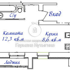 Квартира 29,5 м², студия - изображение 3