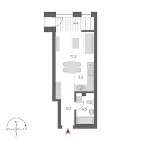 31,5 м², квартира-студия 8 600 000 ₽ - изображение 44