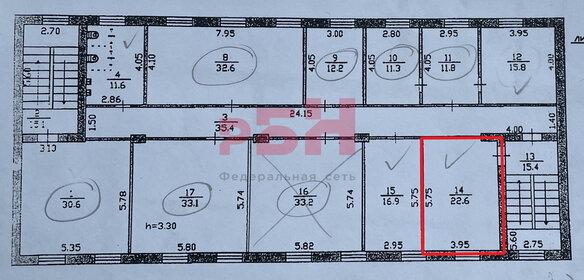 22,6 м², офис - изображение 4