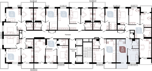 37 м², 1-комнатная квартира 5 960 000 ₽ - изображение 71