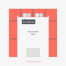 Квартира 41,2 м², 1-комнатная - изображение 2